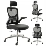 Kontoritool SmartSeat, ergonoomiline, 3D peatoega, p&ouml;&ouml;rlev