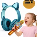 Laste karaoke komplekt mikrofoniga ja k&otilde;rvaklappidega