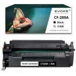 HP CF289A must laserprinteri kassett 5000 lk CF-289A 89A ilma mikroskeemita