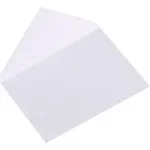 &Uuml;mbrikud B6, valged, 75 g, 50 tk, NK NC 01110000/50