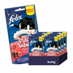 Kassilemmikvabanduste komplekt FELIX Playtubes kalkuni- ja singimaitseline, 8 x 50 g