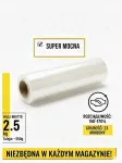 K&auml;sitsi venitav kile, 2,5 kg, 23 &micro;m, l&auml;bipaistev