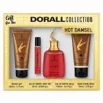 Kosmeetika kingituse komplekt Dorall Collection Hot damsel, 4-osaline karp