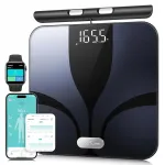 Vannitoa kaalud Posture Personal, 8 elektroodi, BMI, LED, mustad