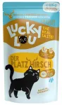 M&auml;rg kassitoit Lucky Lou Lifestage Adult linnuliha ja hirv, 125 g