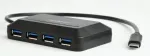 USB jagaja GEMBIRD, USB-C kuni 4x USB 3.1