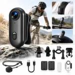 Mini spordikaamera WiFi 4K UHD 140&deg; nurga ja veekindlusega