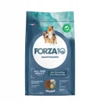 Koeratoit FORZA10 kalaliha ja riisiga, k&otilde;igile t&otilde;ugudele, 12 kg