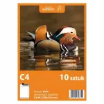 Valged C4 &uuml;mbrikud ilma aknata, 10 tk, 229 x 324 mm