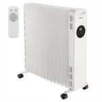 Midea &otilde;liradiaator 2500 W, kaugjuhtimisega, 13 sektsiooni, valge, 21&ndash;25 m&sup2;
