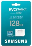 SAMSUNG EVO SELECT microSD m&auml;lukaart SD adapteriga 128 GB 160 MB/s