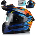 Motorrattakiiver CGM 366 Enduro Cross Quad ATV klaasi, visiiri ja blendiga