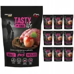 Biofeed TASTY DOG koeratoit sealiha ja 90% lihasisaldusega t&auml;iskasvanutele, 10 x 500 g