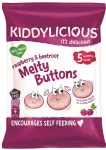 KIDDYLICIOUS puu- ja k&ouml;&ouml;giviljasn&auml;k vaarikate ja peediga, 5 x 6 g