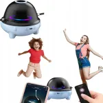 H&uuml;ppen&ouml;&ouml;r Bluetoothi, LED, kaloriluguri ja kaugjuhtimisega