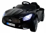 Laste elektriauto B3 Black, kaugjuhtimispuldi, MP3, USB, 6V, vanusele 1&ndash;4