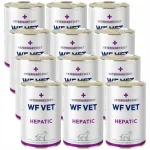 Koeratoit maksa toetuseks WF VET Hepatic, 12 x 400 g