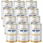 Koeratoit naha ja karvkatte jaoks WF VET, 12 x 400 g
