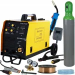Keevitusmasin Magnum MIG 200W 230V, komplekt koos ballooniga, MMA, TIG