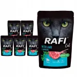 RAFI m&auml;rgtoit steriliseeritud kassidele lambalihaga, 10 x 100 g
