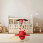 Laste pogo pall sangaga, punane