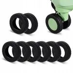 Silikoonist mustad rataste kaitsekatted, 8 tk, 50&ndash;60 mm