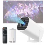 Mini projektor 1080P HD, Android TV, WiFi, Bluetooth, k&otilde;lar