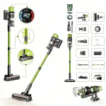 SmartAi V6 juhtmevaba vertikaalne tolmuimeja 65KPa 24Ah 80Min 650W