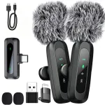 Juhtmevaba mini mikrofon iPhone&rsquo;ile klambriga, 20 m ulatus, m&uuml;rasummutus