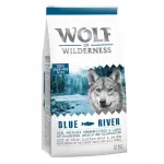 Kuiv koeratoit Wolf of Wilderness "Blue River" l&otilde;hega, teraviljavaba, 12 kg