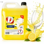 Sidruniga n&otilde;udepesuvahend k&auml;sipesuks, 5 l