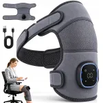 &Otilde;lgu masseeriv seade soojendusega, 1800 mAh, 3 vibratsioonirežiimi, hall, USB