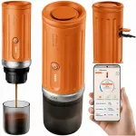 Juhtmevaba espresso kohvimasin CERA+ PCM03S, 20 bar, oranž