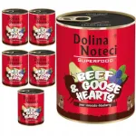 Koeratoit DOLINA NOTECI SUPERFOOD hane s&uuml;da, veiseliha 6x800g