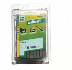 Wolfcrat Type 050 klambrid 6 mm, 2000 tk