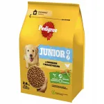 Kuiv koeratoit Pedigree Junior kanaga, 2,6 kg