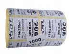 Kleebisetiketid 45x17 mm, 1000 tk