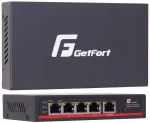 PoE l&uuml;liti GetFort 4GE+1GE 90W (PoE-in) Ellektropoint