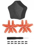 Labade komplekt DJI Avata droonile, punased, 4 tk, karbiga