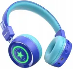 Lastel Bluetoothiga juhtmevabad k&otilde;rvaklapid LED New Bee KH22B, kokkupandavad, Bluetooth, 32h