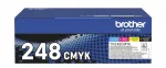Brother TN-248 toonerkassetid, 4 v&auml;rvi, DCP-L3560CDW, MFC-L3740CDW, MFC-L8340CDW