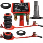 HECKMANN SNOWMAN pneumaatiline t&otilde;stuk 15&ndash;40 cm 3,5T kummijalaga 3500 kg