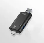 5in1 USB-C OTG MicroSD TF SD m&auml;lukaartide lugeja-adapter