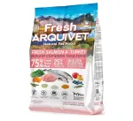 Poolpehme koeratoit ARQUIVET FRESH l&otilde;he, kalkuniliha, ilma kanata, 2,5 kg