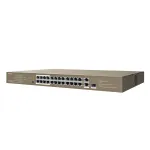 L&uuml;liti Tenda TEF1126P-24-250W, 24 PoE, 1 uplink, 1 SFP/RJ45 kombosid