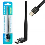 Wi-Fi 6 traadita adapter USB 2.0-ga, 2,4 GHz, 300 Mb/s, tugev antenn
