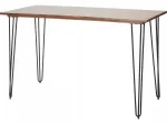 Kirjutuslaud ZORRAS, 120x60 cm, modernne loft-stiil