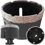 65 mm teemantpuur kivimassi plaatidele
