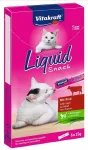 Vedela tekstuuriga Vitakraft kassimaitse veiseliha ja inuliiniga, 6 tk