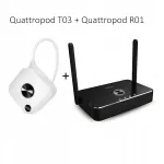 Juhtmevaba videosiirde s&uuml;steem QuattroPod T03 saatja + R01 vastuv&otilde;tja, HDMI, USB, WiFi, Miracast
